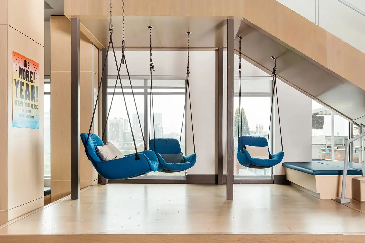 Hanging chairs
