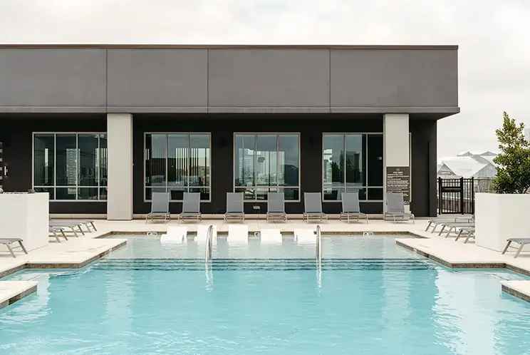resort style pool